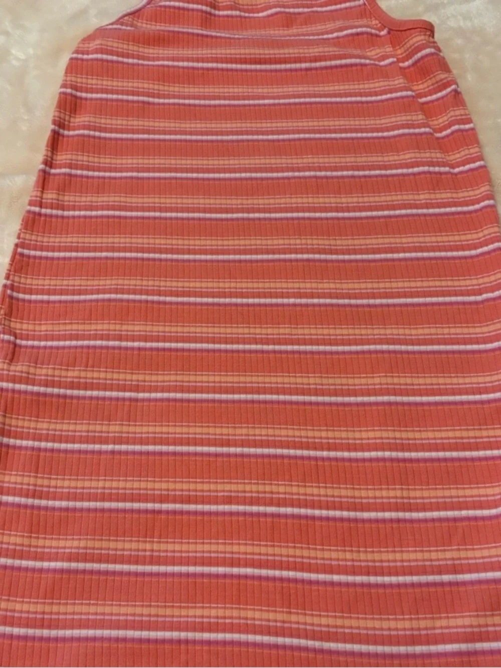 OshKosh B'gosh Pink Striped Casual Dress